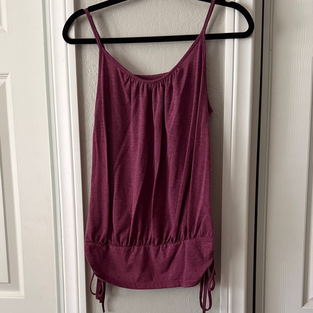 Women's Purple Sleeveless Top